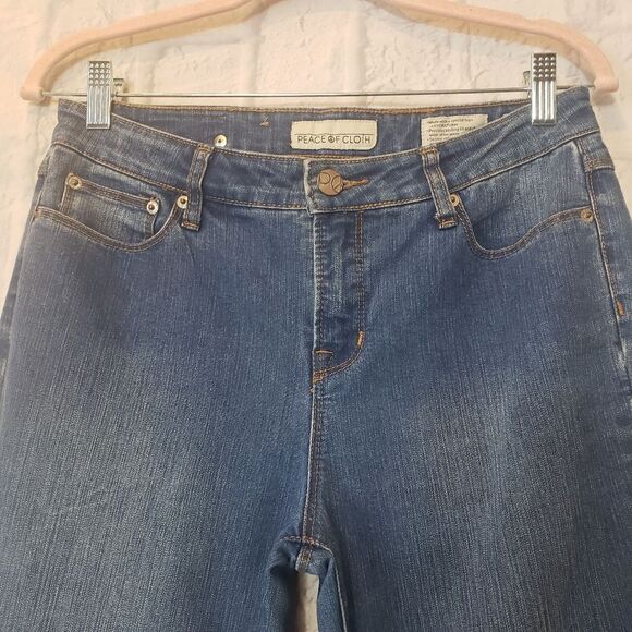 PEACE OF CLOTH Straight Leg Jeans 6 - Picture 3 of 13